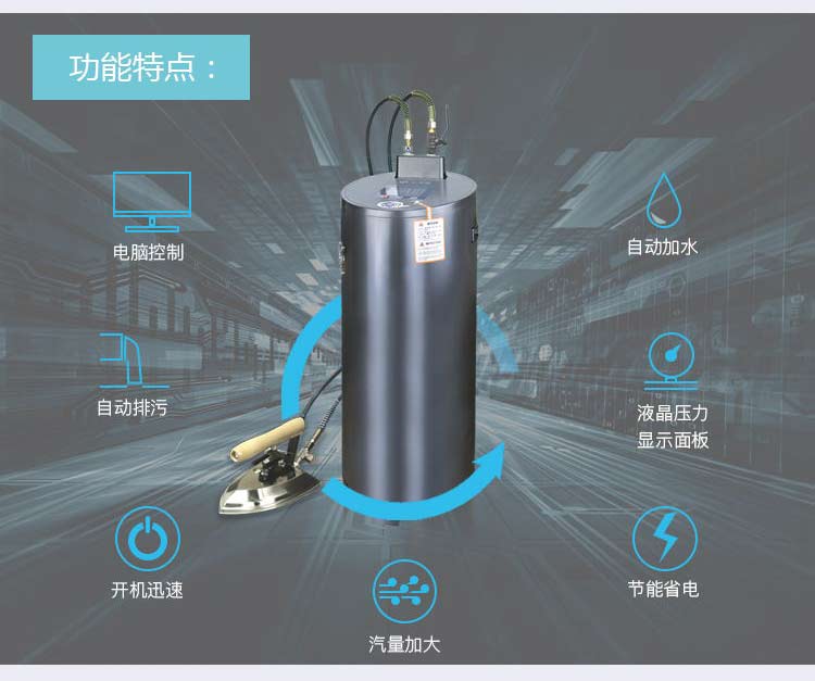 bàn ủi philips hd1172 Máy ủi Hammingwei T98S V + lò sưởi điện thông minh lò hơi may mặc nhà máy tiết kiệm năng lượng nồi hơi sắt một máy - Điện sắt bàn là hơi nước kangaroo