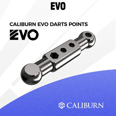 The CALIBURN EVO replaceable hard dart needle system needle changer key wrench tool is convenient and quick to change
