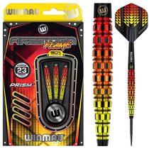 WINMAU Firestorm Flame Colour Titanic Flame Wine Barrel Shaped Tungsten Steel Darts Professional Tungsten Steel Dart