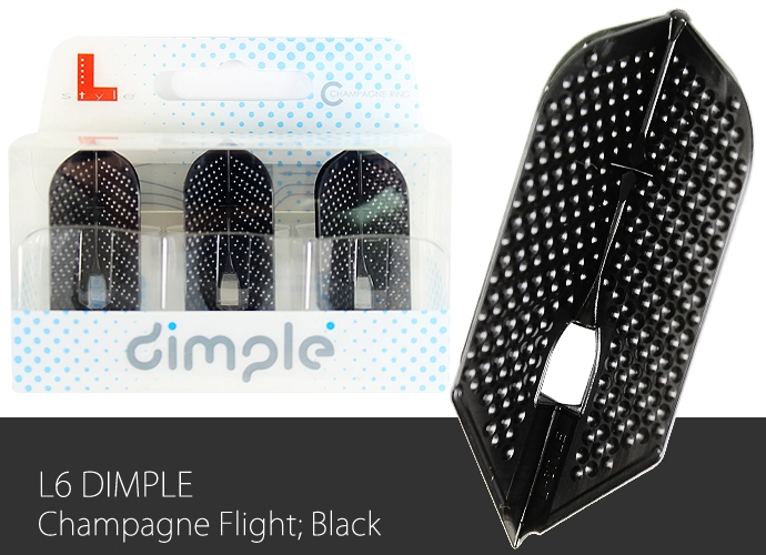 Nhật Bản L-StyleDimple Champagne Flight L6 Slim siêu nhẹ thắt lưng phi tiêu - Darts / Table football / Giải trí trong nhà