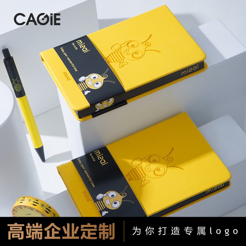 2022 Bee notepad Table A7 portable schedule cute Honey paparazzi Single word with pocket Ben student hand ledger