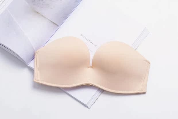 Sexy bra quây phép lạ vô hình áo ngực mỏng phần mùa thu và mùa đông silicone chống trượt nửa cốc đồ lót đám cưới dán ngực Đồ lót