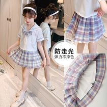 jk uniform skirt genuine official flagship store summer group skirt children set original skirt full set k summer suit