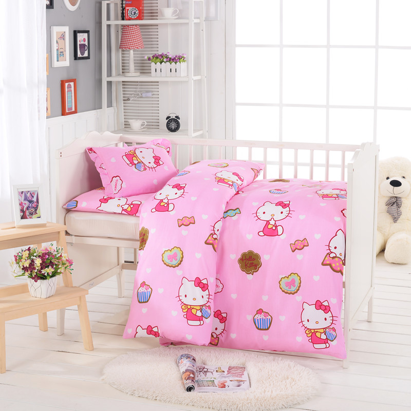 Bông trẻ em mảnh duy nhất 1.2m1.5 mét mùa hè bé bé quilt cover phim hoạt hình bông mẫu giáo quilt cover