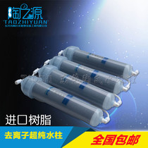  Laboratory ultrapure water machine Dow imported deionized ultrapure water column Polishing resin column Ion exchange resin column