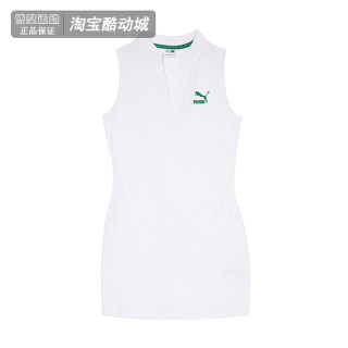 PUMA彪马休闲运动连衣裙女子夏季新款时尚舒适透气无袖536961-02