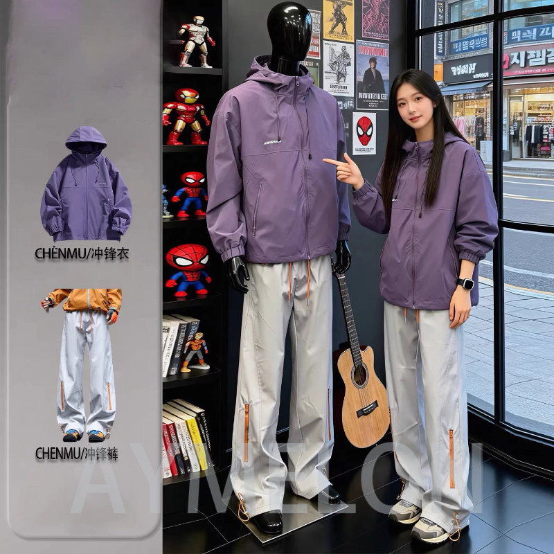 High-End Outdoor Mountain-Style Soft Shell Jacket Set for Men 2026 Autumn Windproof and Waterproof Jacket Mountaineering Sports Jacket High-End Outdoor Mountain-Style Soft Shell Jacket Set for Men 2026 Autumn Windproof and Waterproof Jacket Mountaineering Sports Jacket