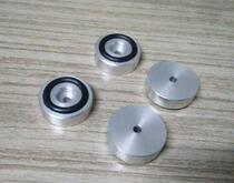 Diameter 30MM Height 10MM FULL ALUMINUM SHOCK ABSORBING MACHINE FOOT WITH RUBBER RING DAMPING MACHINE FOOT FULL ALUMINUM FOOT PAD