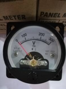 Хөдөлгүүрийн амперметр SO-45 дугуй хувьсах гүйдлийн тоолуур 3А вольтметр AC300V заагч тоолуур