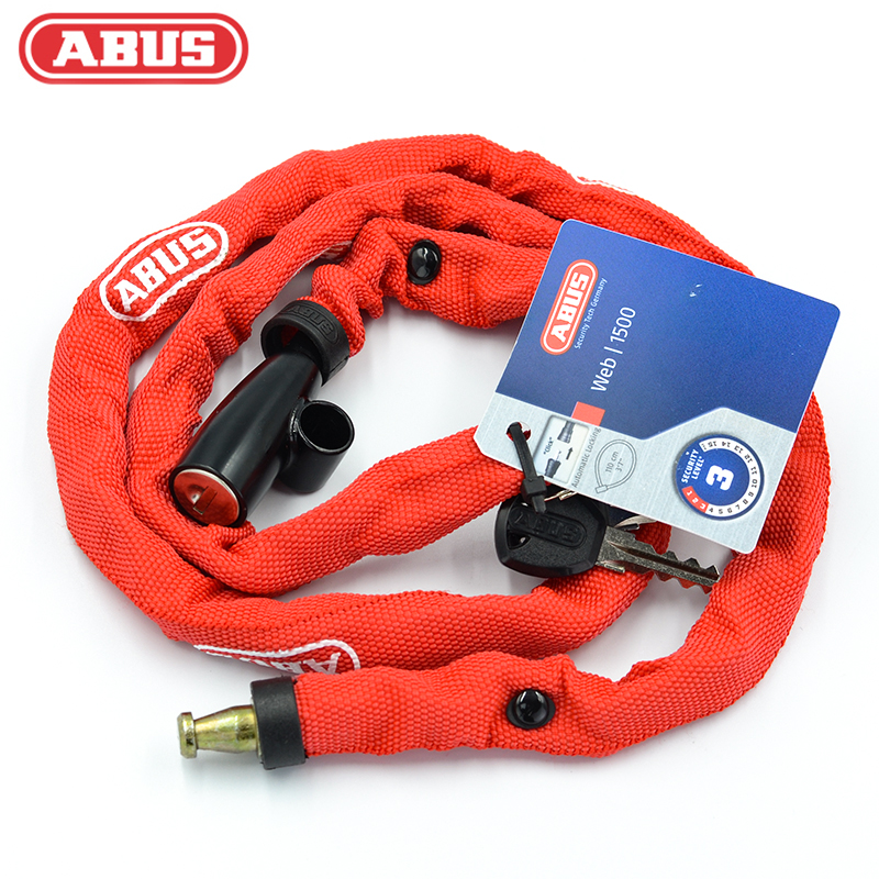 ABUS Bike Chain Lock Theft Lock Moto Electric Mountaineering Car Road Car Key Door Lock