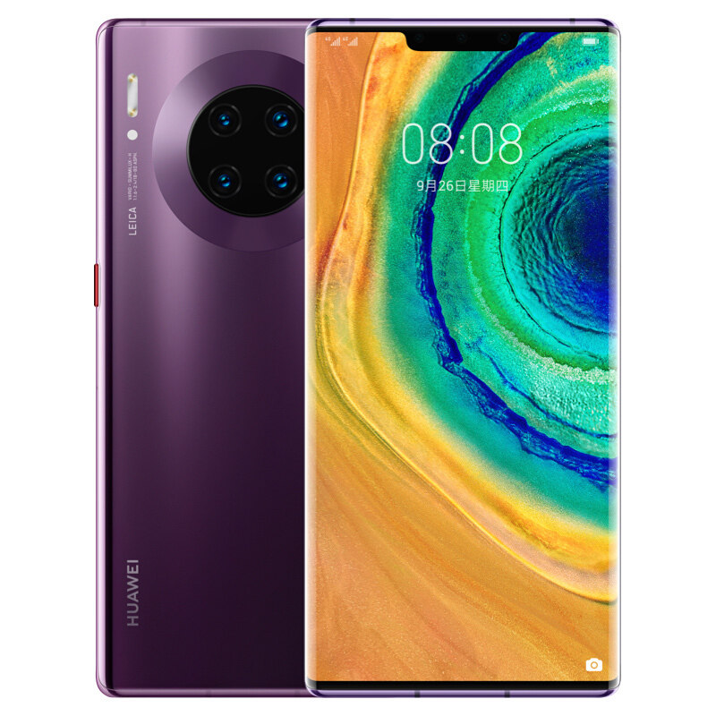 Huawei Mate 30 Pro 4G с системой Hongmeng и процессором Hisilicon Kirin 990