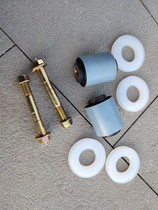 Emancipation of JH6 front overhang cover (back side) can beat butter-style with rolling pin bearing