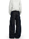 Verborgen American Retro Raw Denim Blue Straight-Leg Jeans Cleanfit Loose Slimming Wide-Leg Trousers for Men