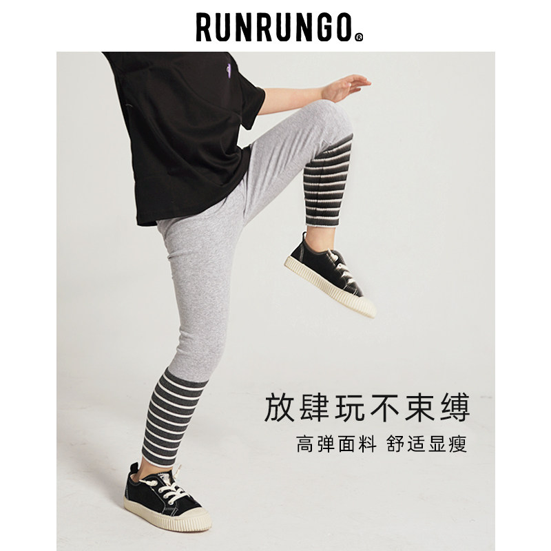 RUNRUNGO Children inside lap pants slim boy trousers casual female big boy sports pants summer outwear 2022 New