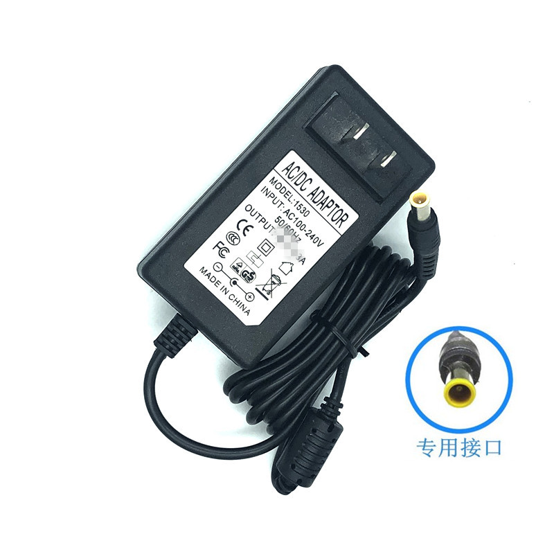 Replacement Sony Srs-Xb3 Small Speaker Power Adapter 15V Charger Power Cord with Pin Plug