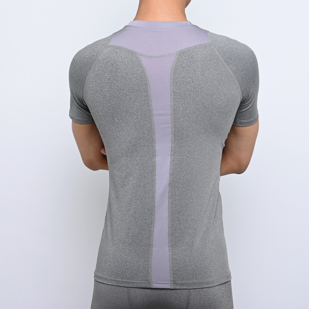 Баскетбольная майка, быстросохнущая приятная телу футболка для спортзала для тренировок, короткий рукав, в обтяжку, для бега, впитывает пот и запах 