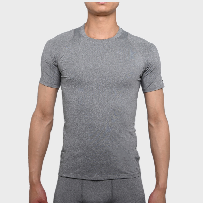 Баскетбольная майка, быстросохнущая приятная телу футболка для спортзала для тренировок, короткий рукав, в обтяжку, для бега, впитывает пот и запах 