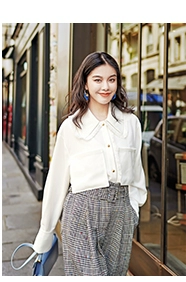 Cao đẳng gió v cổ áo lỏng áo len áo len vest nữ vest ngắn sinh viên 2018 mùa xuân mới Hàn Quốc phiên bản shop áo khoác nữ hàn quốc