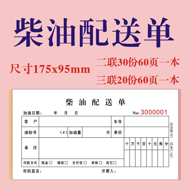 Diesel Delivery Order, Oil Tanker Refueling Order, Contract Agreement, Reimbursement Form, Payment Receipt, Transportation Service List