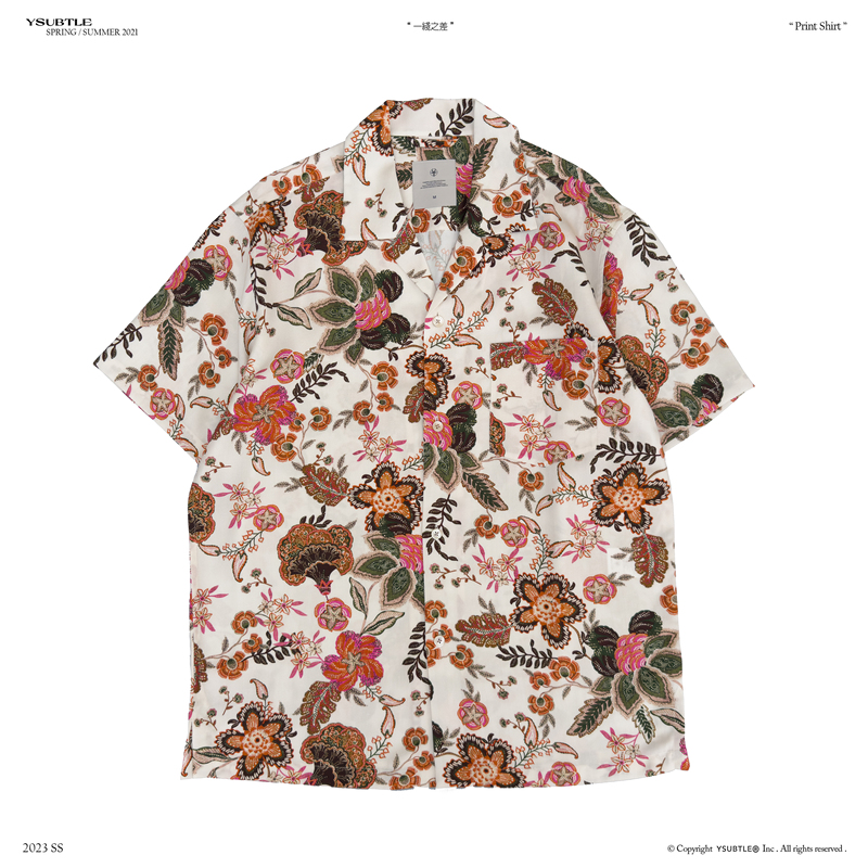 Summer New Style Cuban Collar Retro Short-Sleeved Shirt Hawaiian Print 100% Lyocell Tencel Printed Shirt Summer New Style Cuban Collar Retro Short-Sleeved Shirt Hawaiian Print 100% Lyocell Tencel Printed Shirt