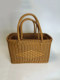 Chinese knot shopping basket picnic basket bath basket handmade imitation rattan weaving shopping and picking vegetables fruit vegetable basket
