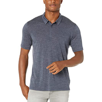 New Zealand Mens Meritless Wool Short Sleeve Polo Spring Summer 200gm Daily Commute Casual