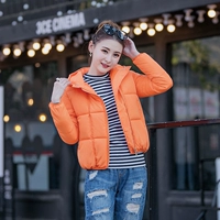 2017 chống mùa mới cotton nữ ngắn đoạn thời trang giản dị bánh mì quần áo cotton áo ấm áo cotton nhỏ áo khoác thủy triều áo phao trắng nữ