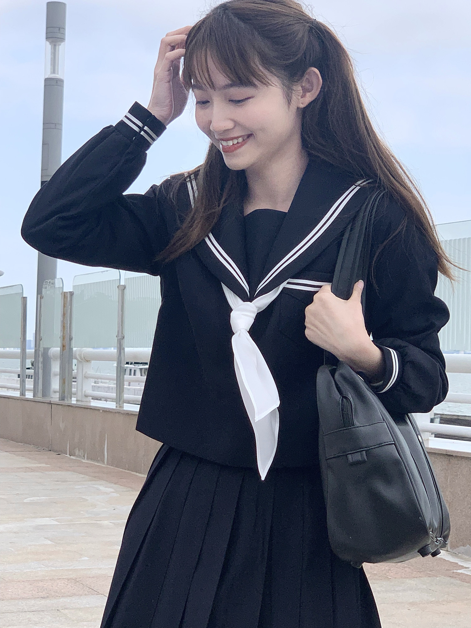 (Spot) Moon HOUSE DENSE BODY WHITE DIBEN BASE FOR WINTER WEAR