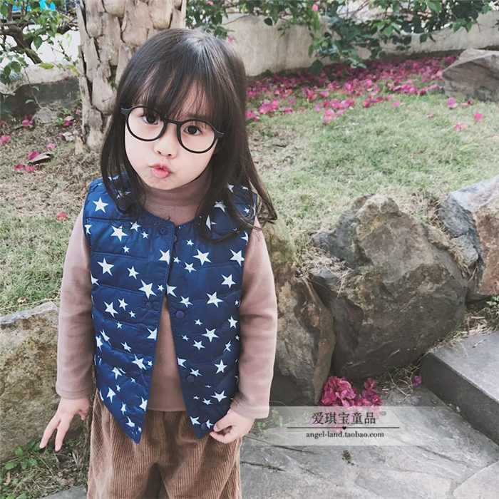 Chàng trai và cô gái dày cotton cạo một nửa cổ áo lót đồ lót đáy 18 mùa thu và mùa đông trẻ em bé áo thun ấm áo thun bé gái 1 tuổi