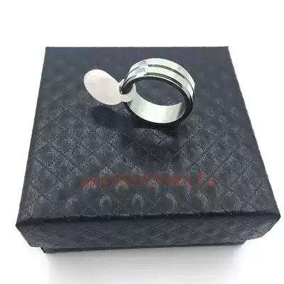 High quality titanium steel polished evil power Supernatural Dean ring ring with small number