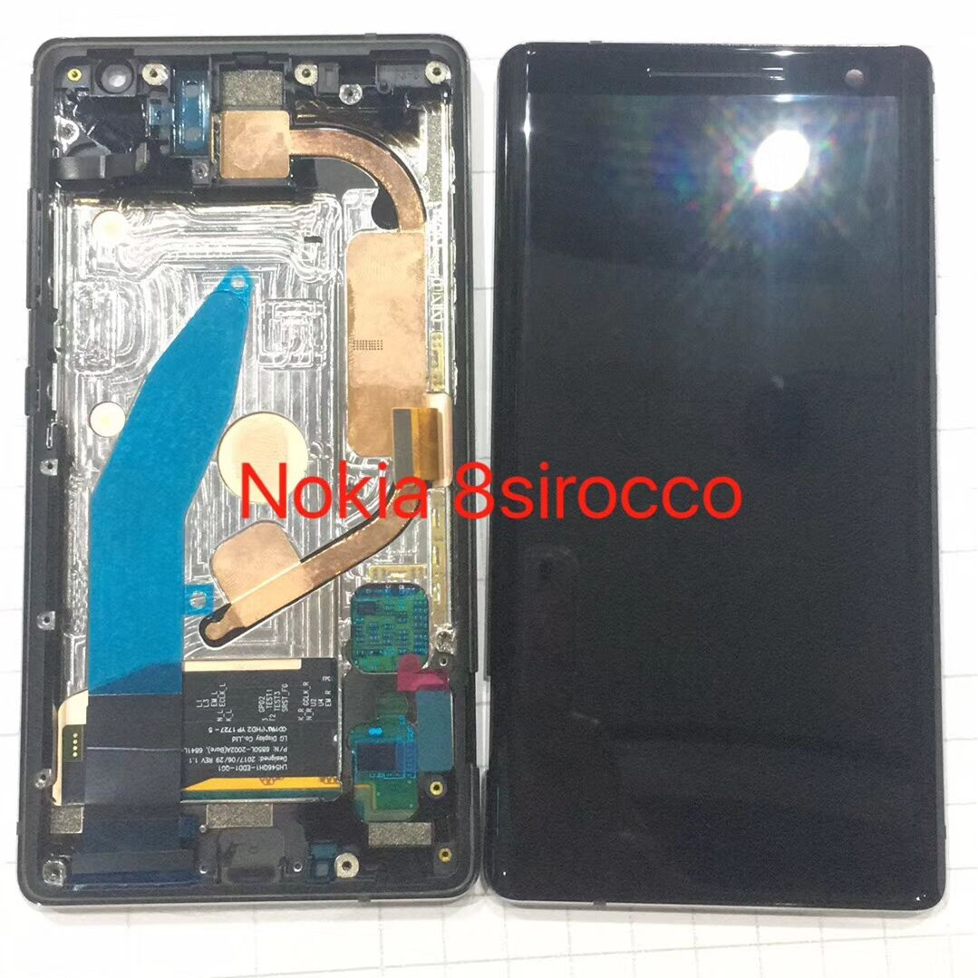 Suitable for NokiaNOKIA 8Sirocco original fitting screen 7plus inside and outside screen touch screen assembly