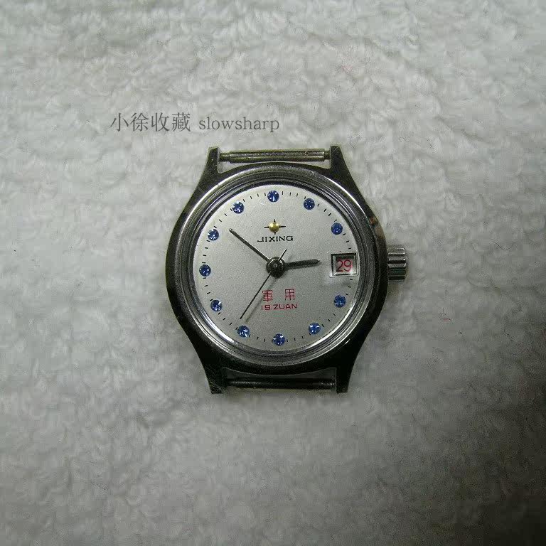 90s Jedi Inventory All-New GitStar Brand Manual Machinery Calendar Ladies watches Blue Diamond Jilin Out of stock