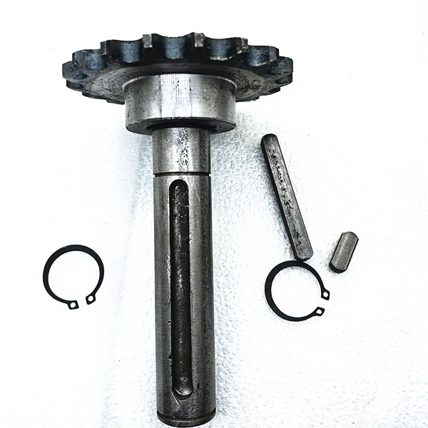 Dregs Truck Automatic Tarpaulin Accessories Chain Transmission Gear through Bearing Seat Tensioner Rv Motor Shaft