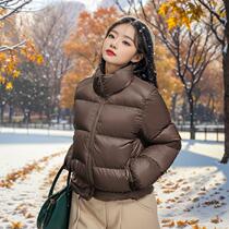 LEIYU STUDIOANNA Kendou style down jacket for women winter new short style short bread jacket