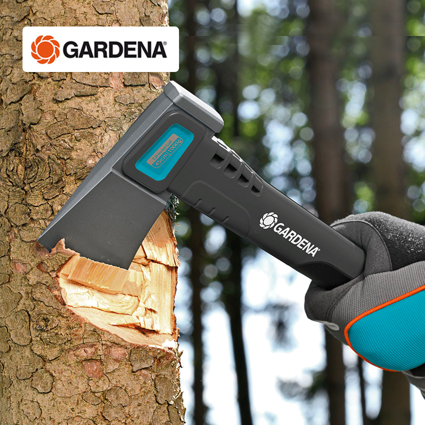 German import GARDENA Gardiner with gardening Outdoor logging Kaushan Mighty High Carbon Steel Double Edged Axe Hatchet