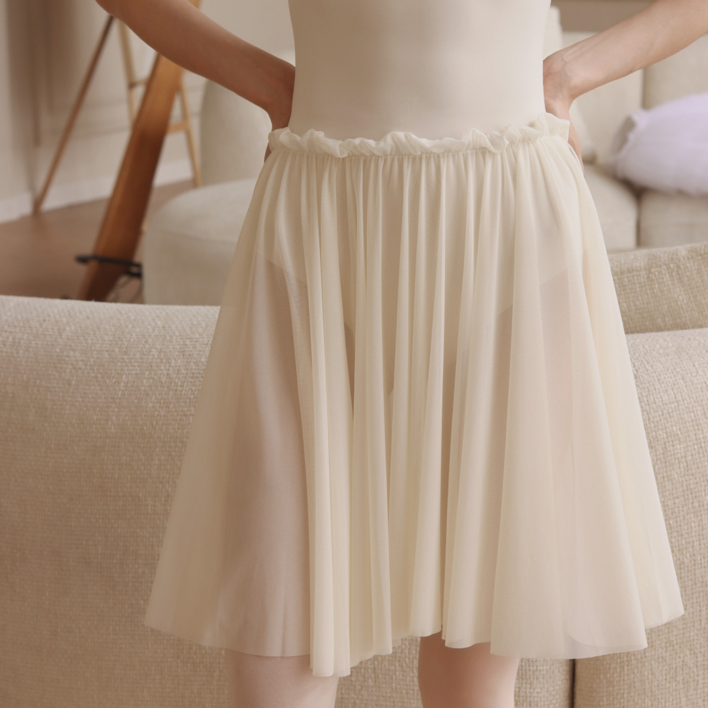 Cilaminnie Ballet Tulle Skirt - Ballet Dance Tulle Skirt
