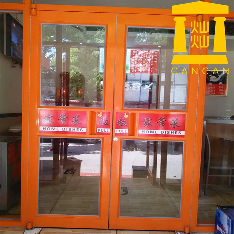 KFC door manufacturers custom-made custom Mcdonald's store shop door franchise store door Shop with the door Franchise store door