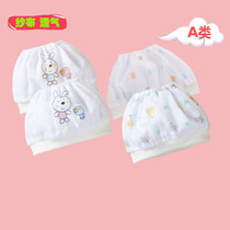 Newborn Cap Spring Summer 0-3 Months Beginner Baby Air Top Tire Cap Pure Cotton Baby Gauze Protective Halogen Door Cap 6 Thin