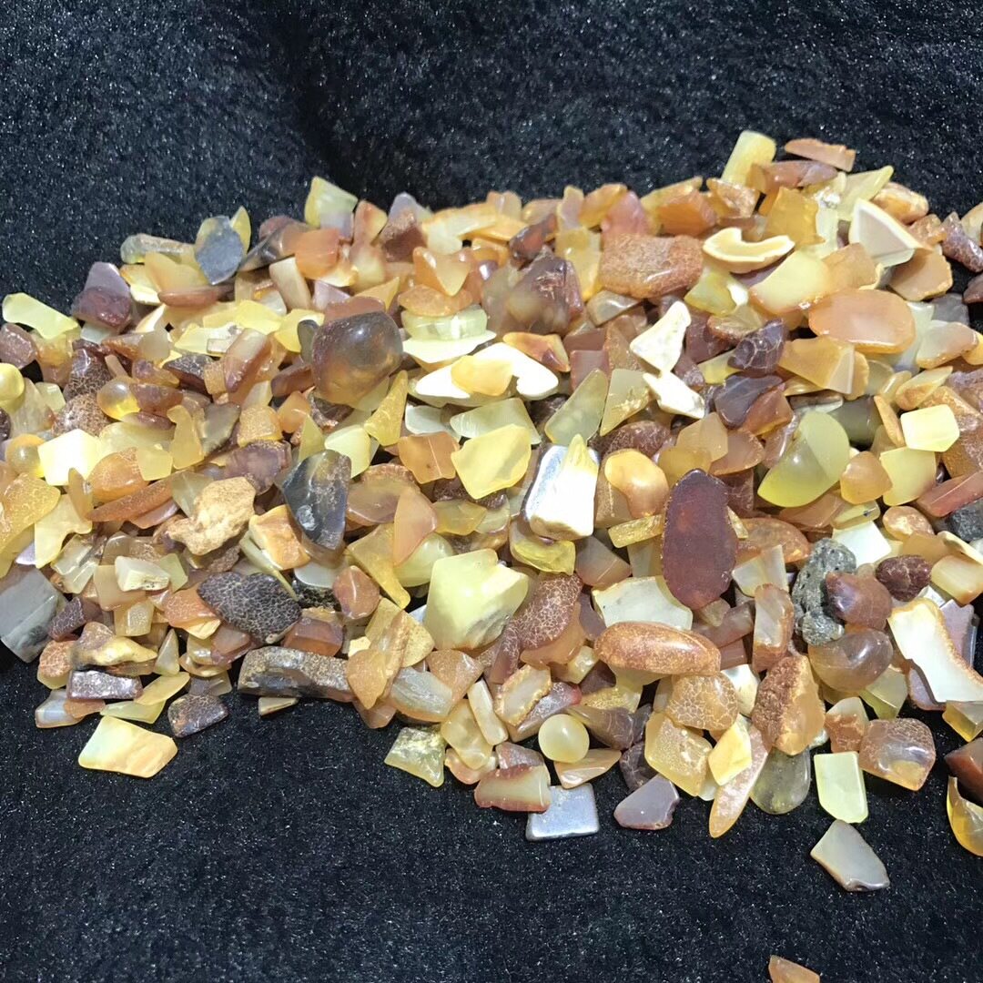 Natural Honey Wax Crushed Stone Wellness Pillow Selected Sea Adrift Gravel Small Material Assisted Sleep cervical spine