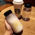Phiên bản tiếng Hàn của cốc mờ nhựa dung tích lớn chai nước cầm tay nữ sinh viên xu hướng sáng tạo tươi tách trà Harajuku ly uống nước Tách