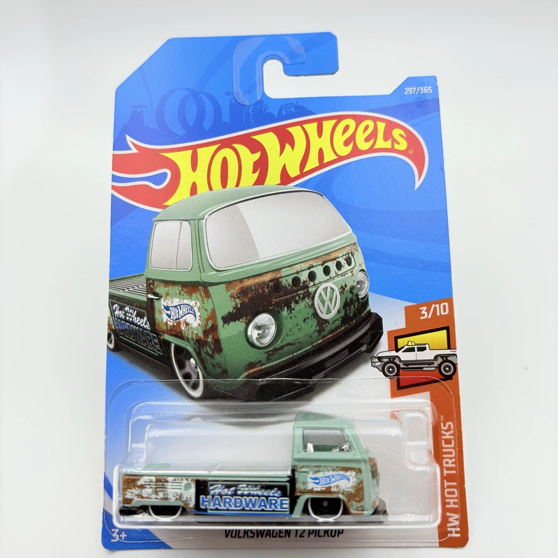 Hotwheels Volkswagen T2 Pickup Green Volkswagen T2 Pickup Vintage Edition