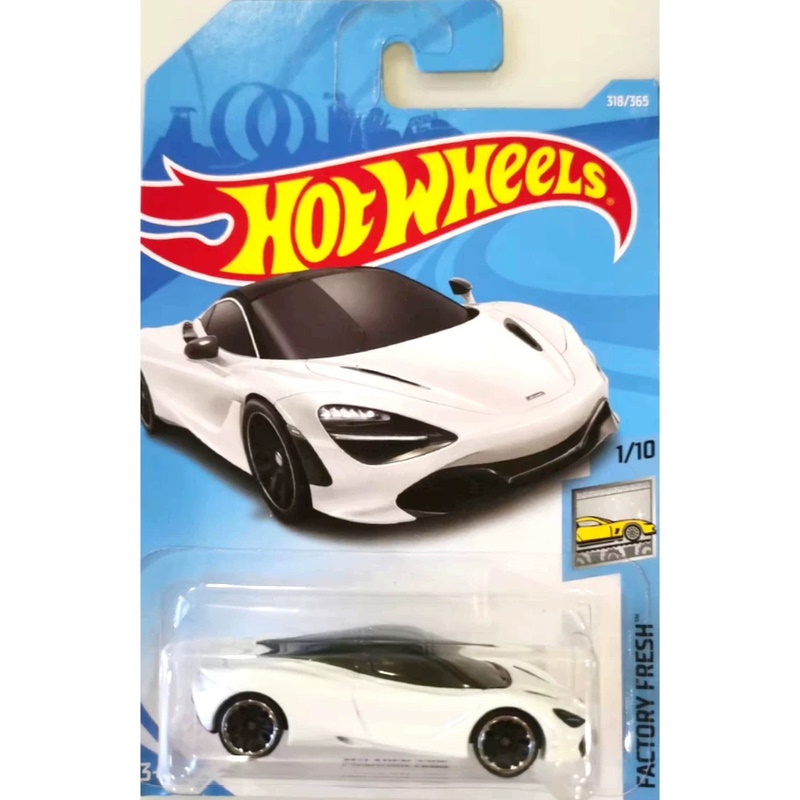 Hot Wheels Mclaren 720S White Mclaren 720S Mclaren Exclusive Sale