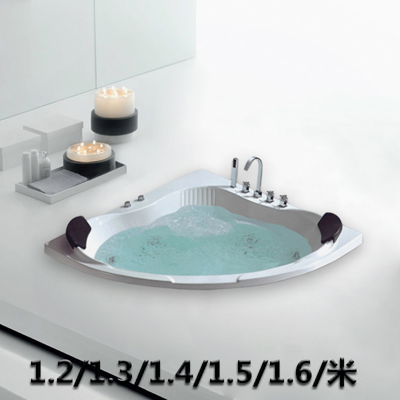 Pressure embedded fan triangle massage surf bathtub 1 2 1 3 1 1 1 5 1 1 6 m