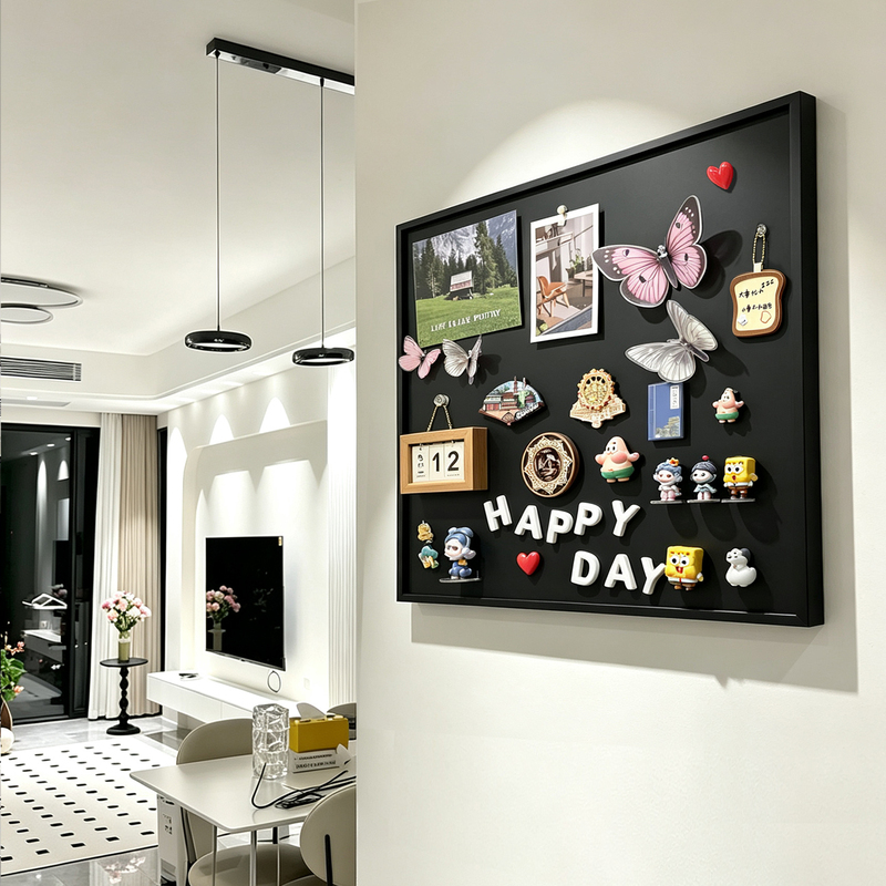Felt Electric Meter Box Cover, Restaurant Background Wall Decoration Painting, Vintage Style Entrance Photo Wall, DIY Cover-Up Hanging Painting, No Drilling Required