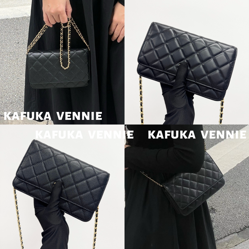 Vennie Ultimate Edition | Elegant Women's Bag, Caviar Leather, Sheepskin Fortune Bag, Quilted Chain Bag, Women's Mobile Phone Bag Vennie Ultimate Edition | Elegant Women's Bag, Caviar Leather, Sheepskin Fortune Bag, Quilted Chain Bag, Women's Mobile Phone Bag