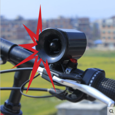 Bike Horn Megaphone Electronic Horn Biking Bike Climbing Car Bell Bell Riding Bell Riding Kit Special Price