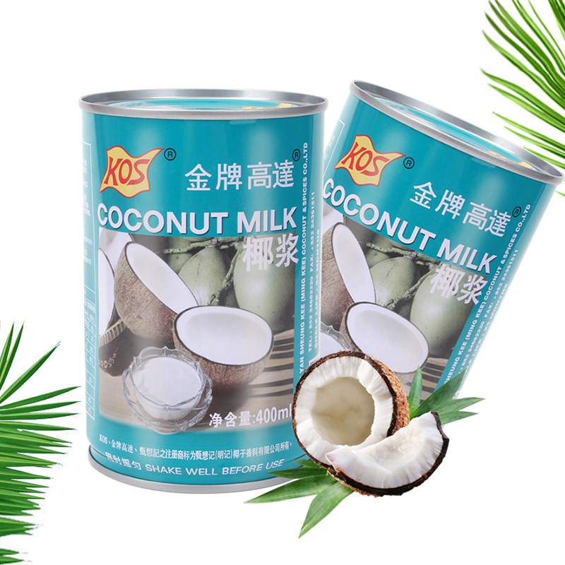 金牌高达椰浆400ml*24罐适合做哪些甜品?如何在家自制芋圆椰奶西米露?-椰浆-淘宝好物网