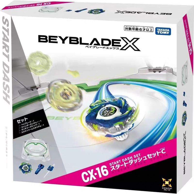 Authentic Takara Tomy Beyblade X Cx-16 Beyblade Set Authentic Takara Tomy Beyblade X Cx-16 Beyblade Set