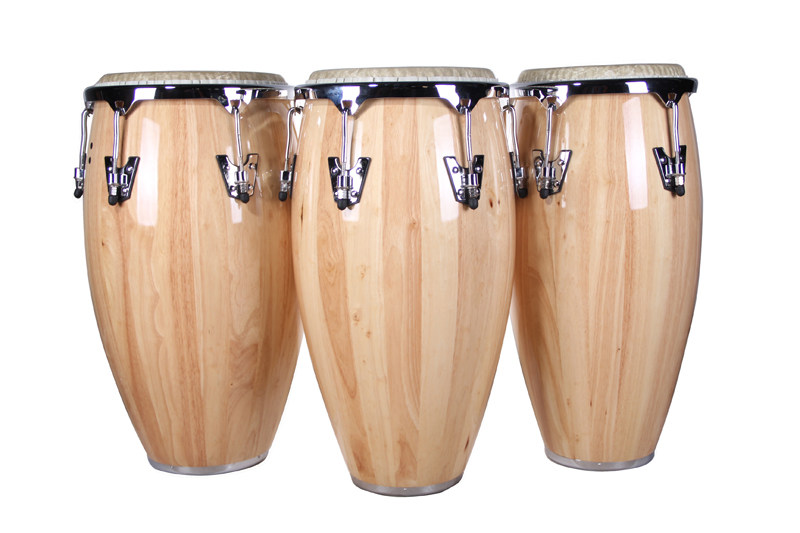 XINSEN Xinsen Kangjiu Rubber Wood REMO drum leather 10 11 inch suit with bracket-Taobao