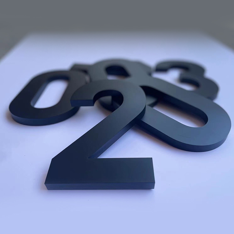 Acrylic Pvc Crystal Car Paint 3D Lettering Advertising Sign Background Image Wall Logo Design and Engraving